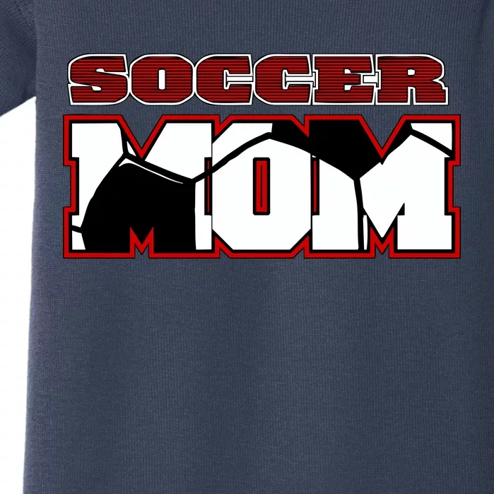 Soccer Mom Logo Baby Bodysuit