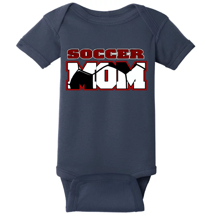 Soccer Mom Logo Baby Bodysuit