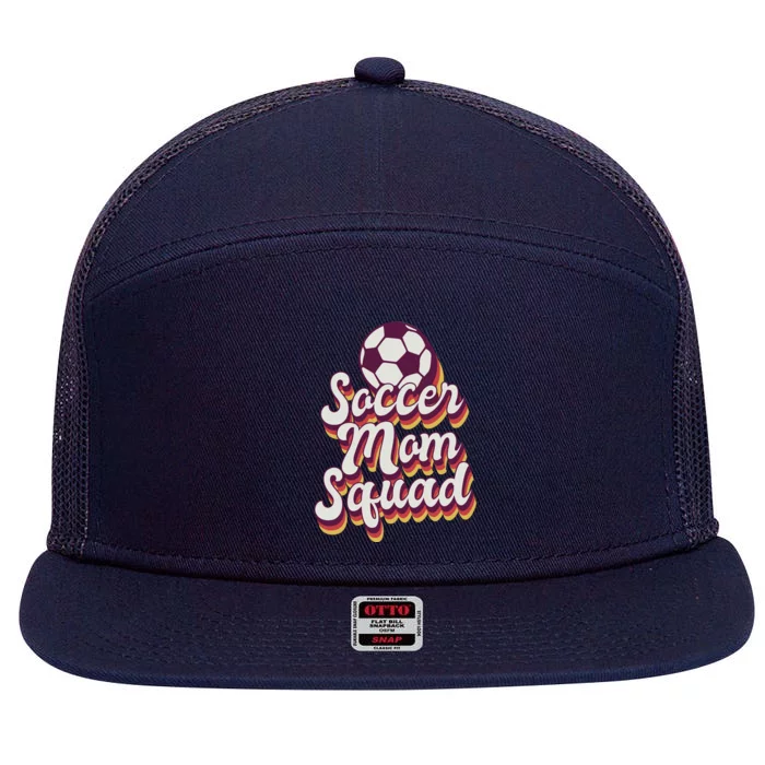 Soccer Mom Squad 7 Panel Mesh Trucker Snapback Hat