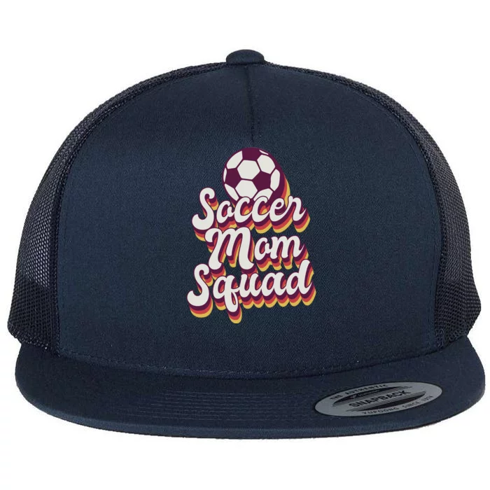 Soccer Mom Squad Flat Bill Trucker Hat