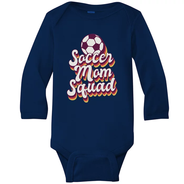 Soccer Mom Squad Baby Long Sleeve Bodysuit