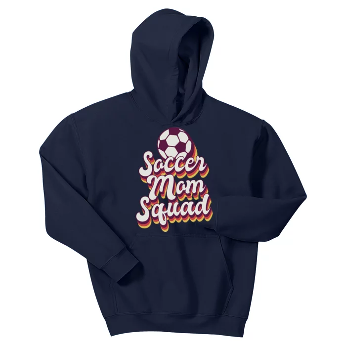 Soccer Mom Squad Kids Hoodie