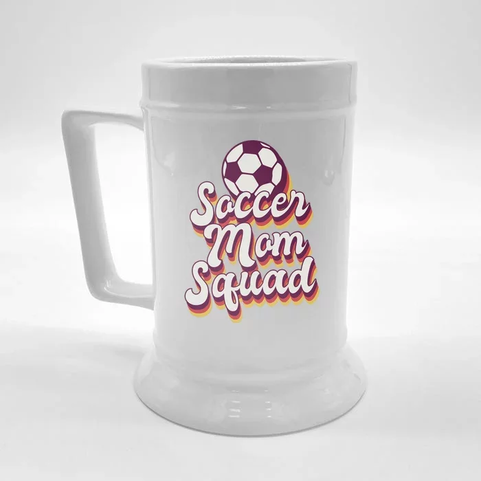 Soccer Mom Squad Front & Back Beer Stein