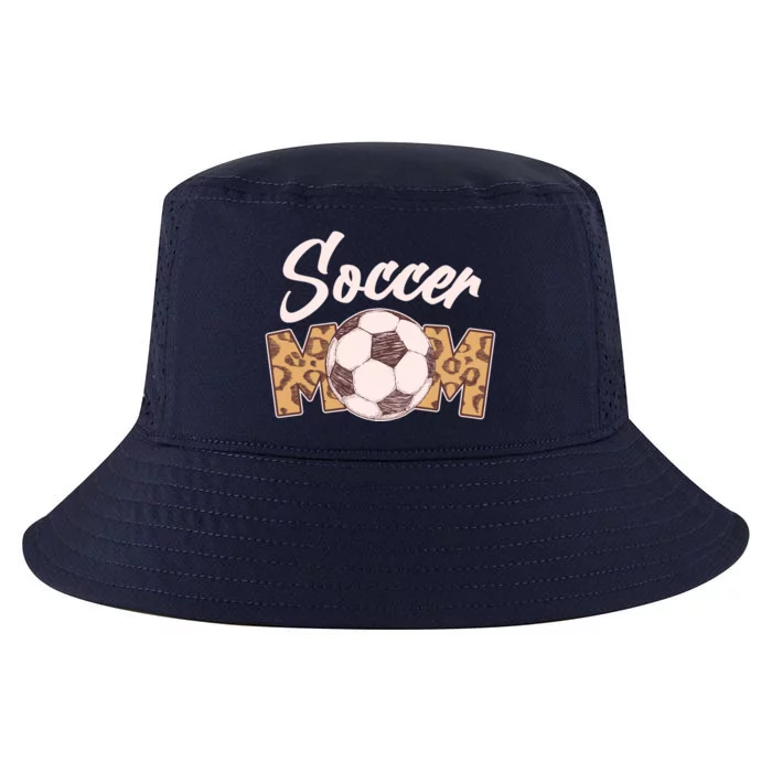 Soccer Mom Stylish Leopard Print Cool Comfort Performance Bucket Hat