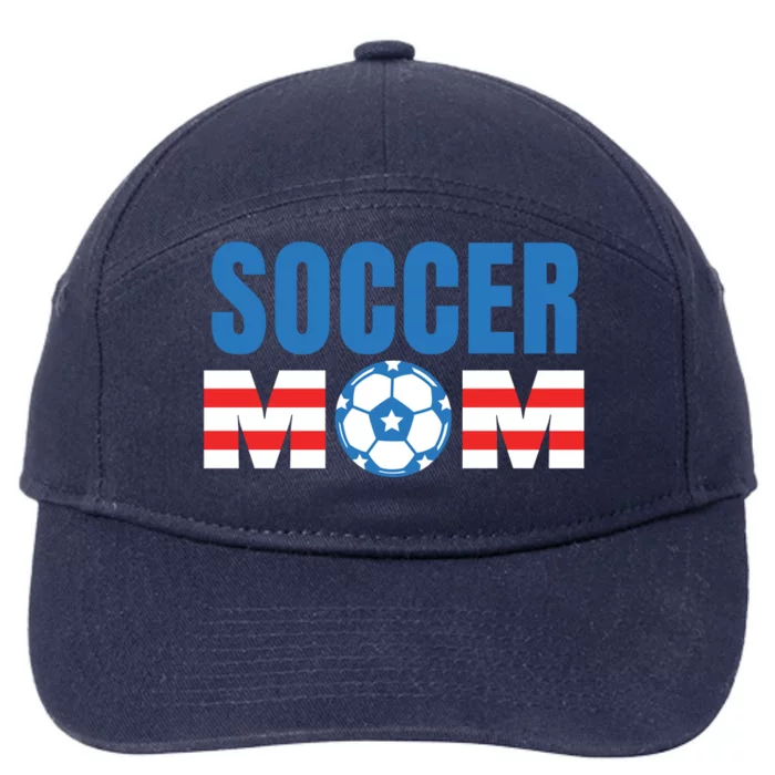 Soccer Mom USA 7-Panel Snapback Hat