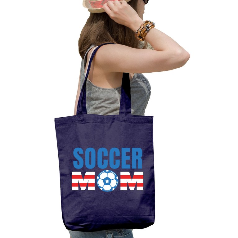 Soccer Mom USA Tote Bag