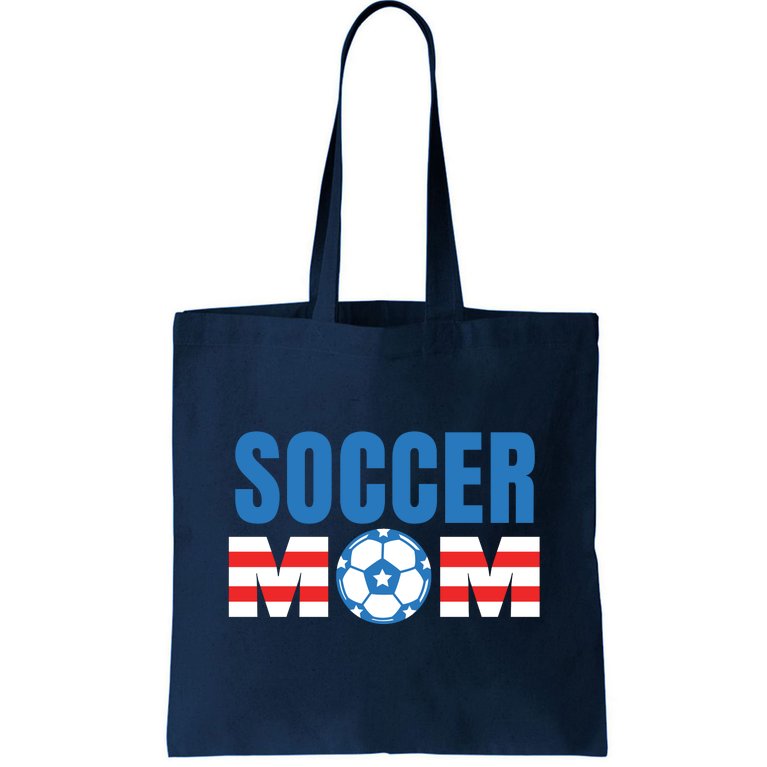 Soccer Mom USA Tote Bag