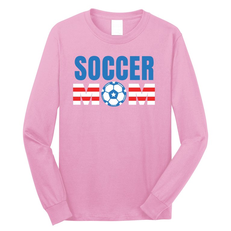 Soccer Mom USA Long Sleeve Shirt