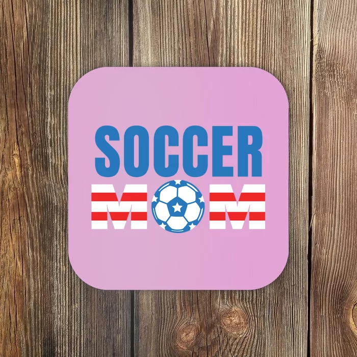 Soccer Mom USA Coaster