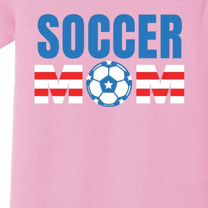 Soccer Mom USA Baby Bodysuit