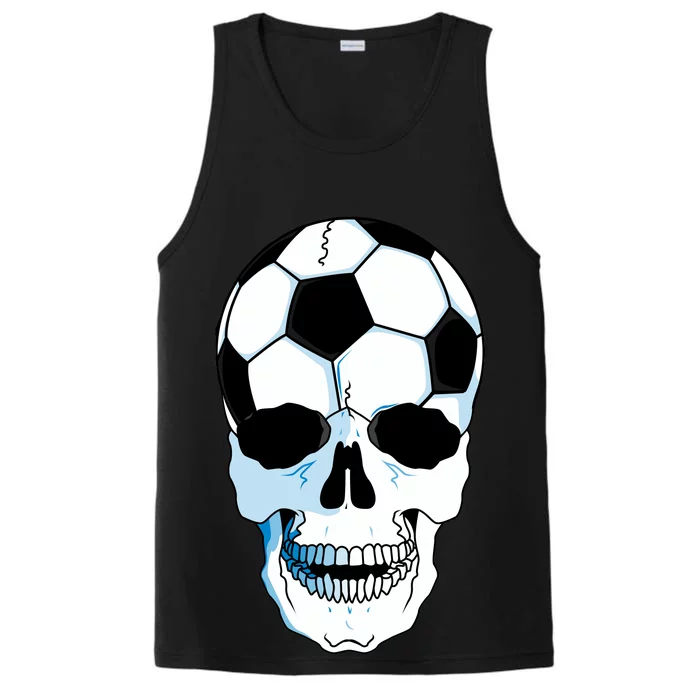 Soccer Skull Performance Tank