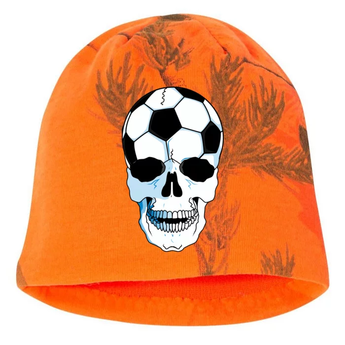 Soccer Skull Kati - Camo Knit Beanie