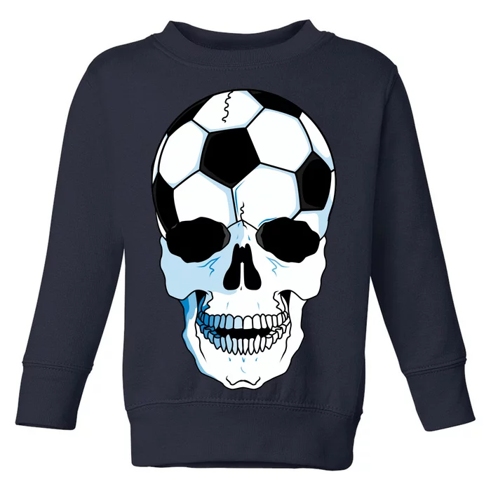 Soccer Skull Toddler Sweatshirt