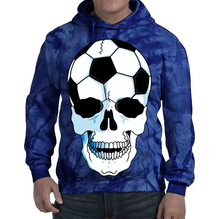 Soccer Skull Tie Dye Hoodie