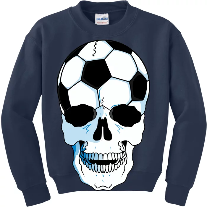 Soccer Skull Kids Sweatshirt