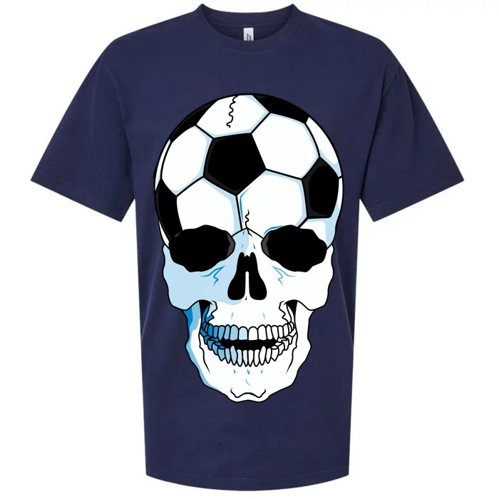 Soccer Skull Sueded Cloud Jersey T-Shirt