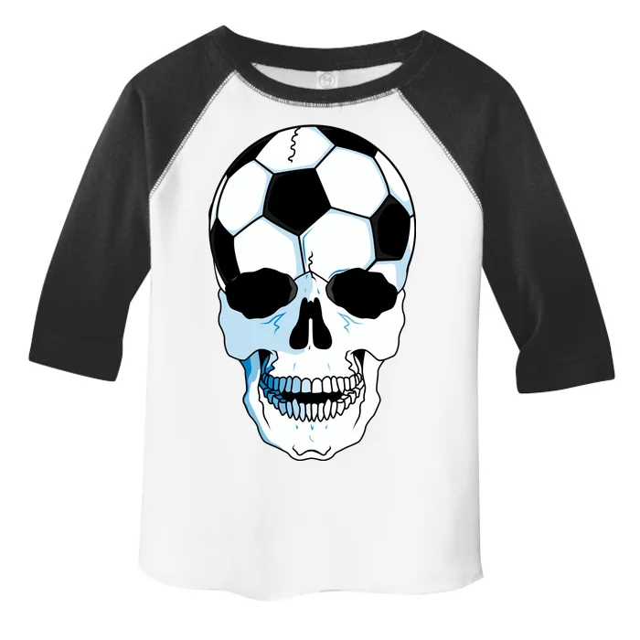 Soccer Skull Toddler Fine Jersey T-Shirt