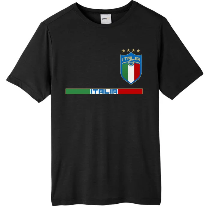 Soccer Team Championship Italia Italy Logo ChromaSoft Performance T-Shirt