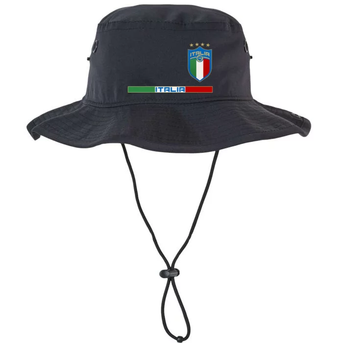 Soccer Team Championship Italia Italy Logo Legacy Cool Fit Booney Bucket Hat