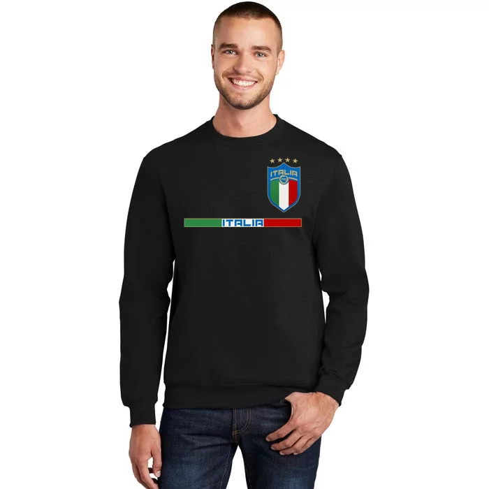 Soccer Team Championship Italia Italy Logo Tall Sweatshirt