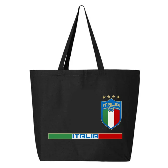 Soccer Team Championship Italia Italy Logo 25L Jumbo Tote