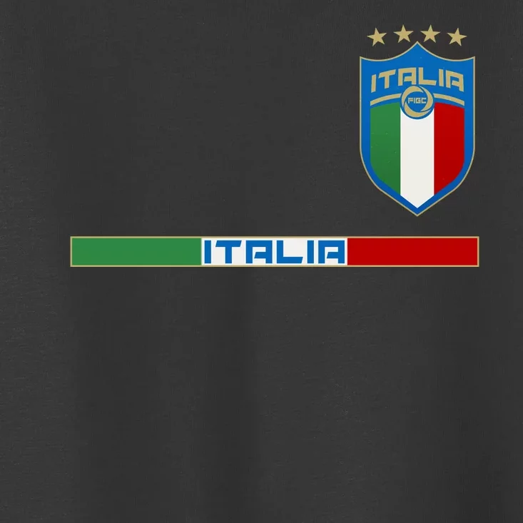 Soccer Team Championship Italia Italy Logo Toddler T-Shirt