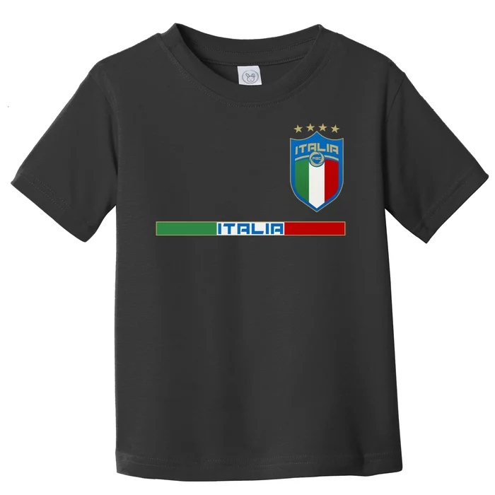 Soccer Team Championship Italia Italy Logo Toddler T-Shirt