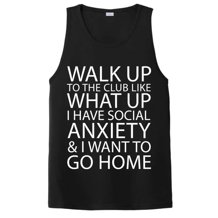 Social Anxiety Performance Tank