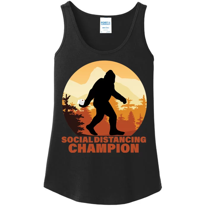 Social Distancing Champion Ladies Essential Tank