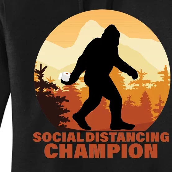 Social Distancing Champion Women's Pullover Hoodie