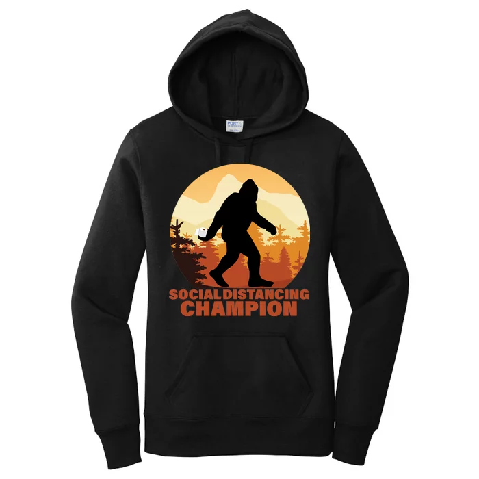 Social Distancing Champion Women's Pullover Hoodie