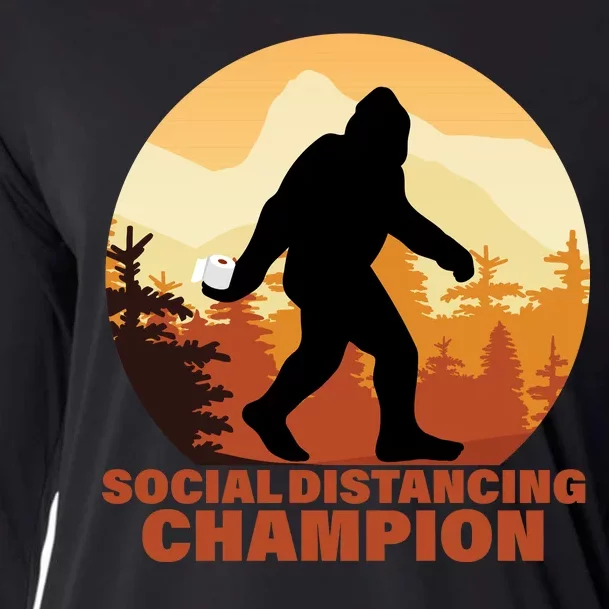 Social Distancing Champion Cooling Performance Long Sleeve Crew