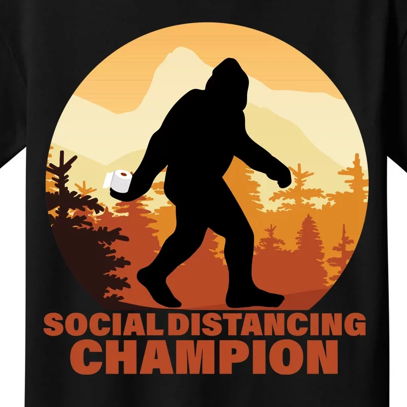 Social Distancing Champion Kids T-Shirt