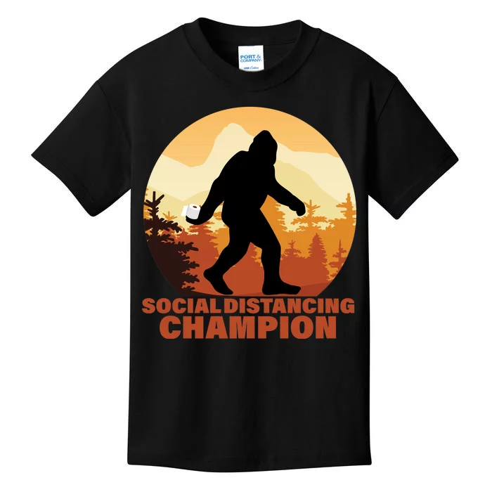 Social Distancing Champion Kids T-Shirt