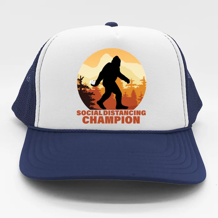 Social Distancing Champion Trucker Hat