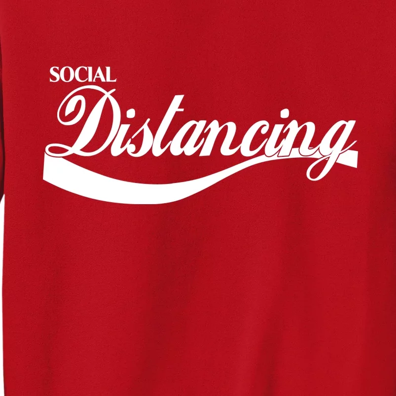 Social Distancing Cola Logo Sweatshirt