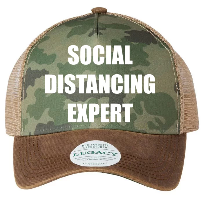 Social Distancing Expert Legacy Tie Dye Trucker Hat