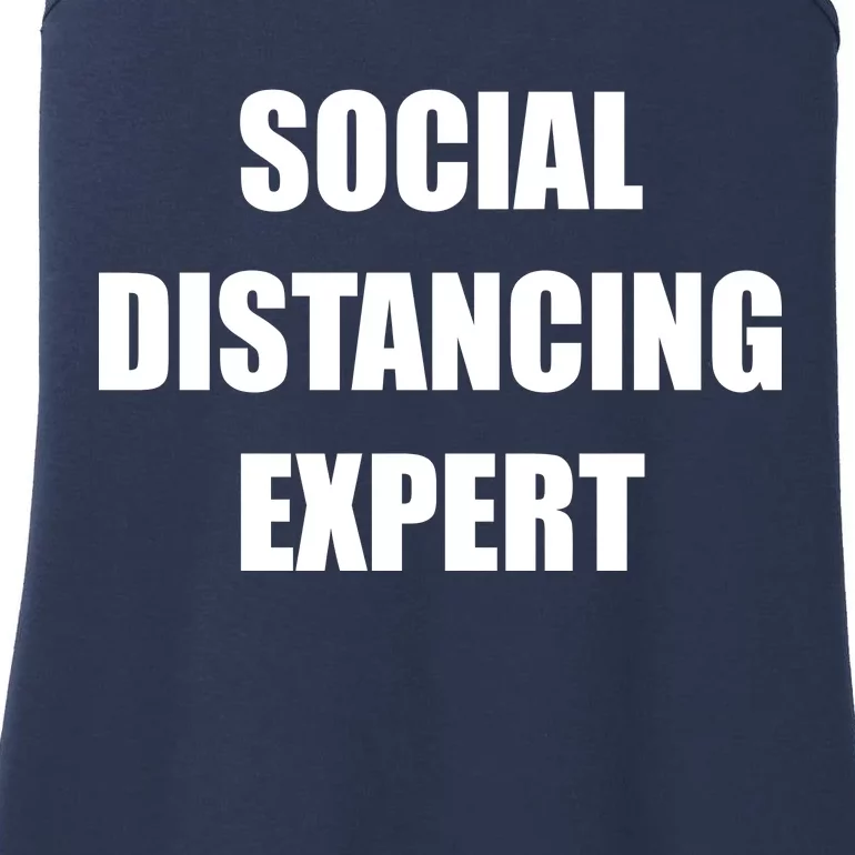 Social Distancing Expert Ladies Essential Tank