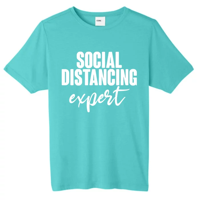 Social Distancing Expert Funny Pandemic ChromaSoft Performance T-Shirt