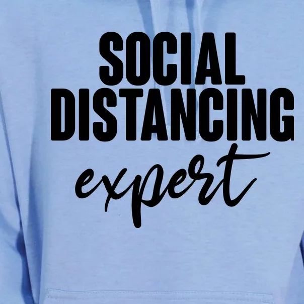 Social Distancing Expert Funny Pandemic Unisex Surf Hoodie