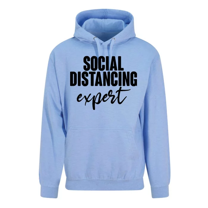 Social Distancing Expert Funny Pandemic Unisex Surf Hoodie