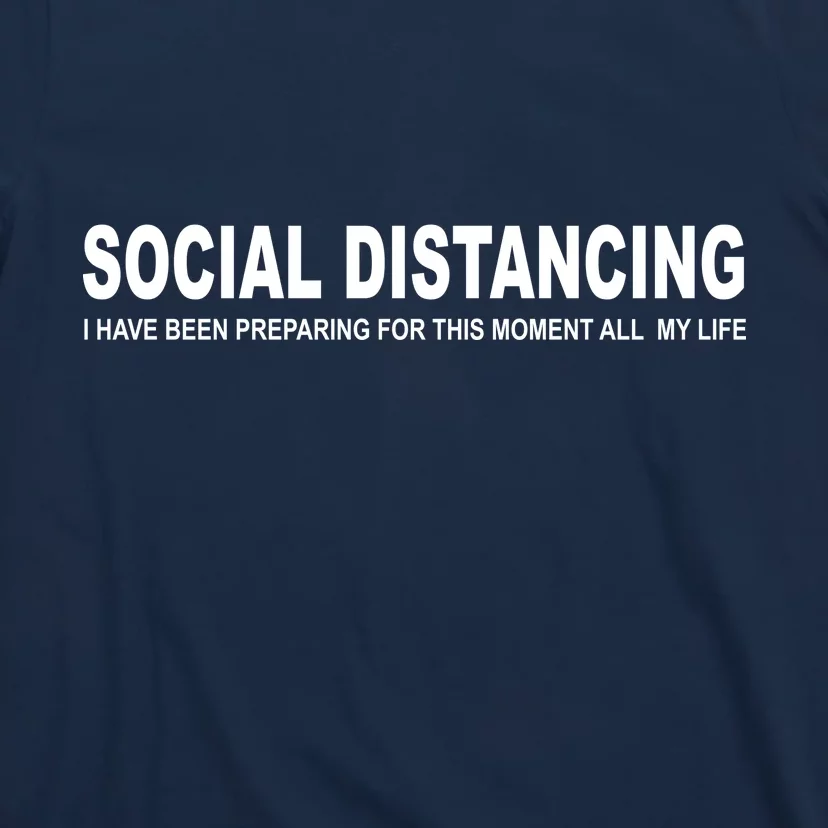 Social Distancing Funny Flu Virus T-Shirt