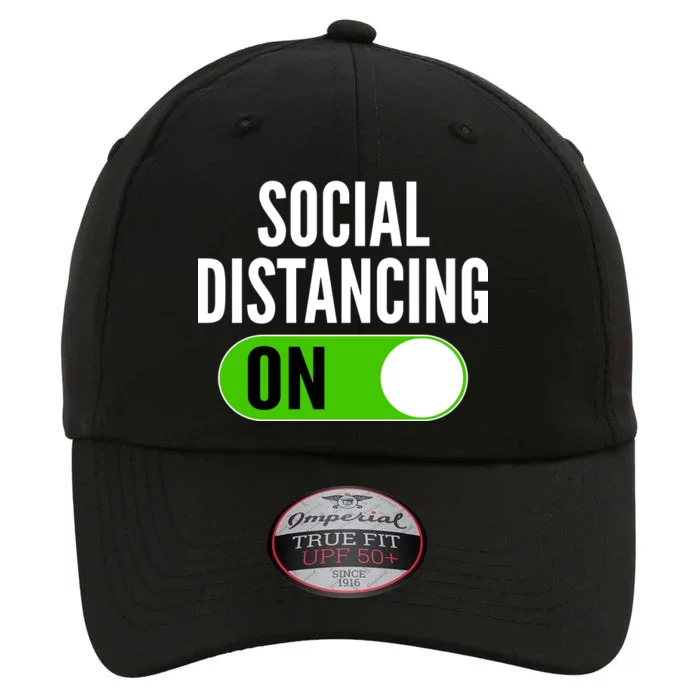 Social Distancing On Button The Original Performance Cap