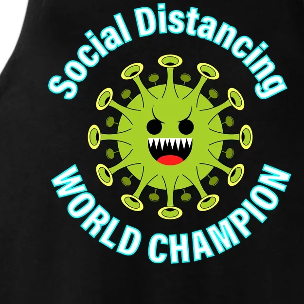 Social Distancing World Champion Ladies Tri-Blend Wicking Tank