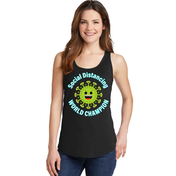 Social Distancing World Champion Ladies Essential Tank