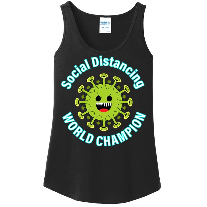 Social Distancing World Champion Ladies Essential Tank