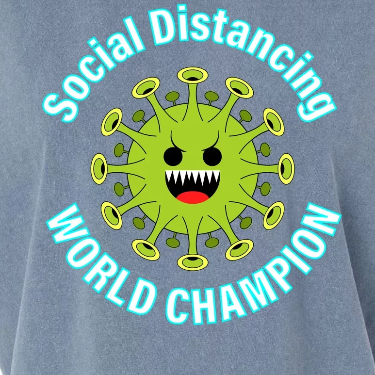 Social Distancing World Champion Garment-Dyed Women's Muscle Tee