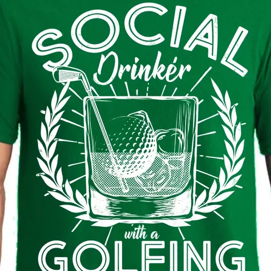 Social Drinker with a Golfing Problem Pajama Set