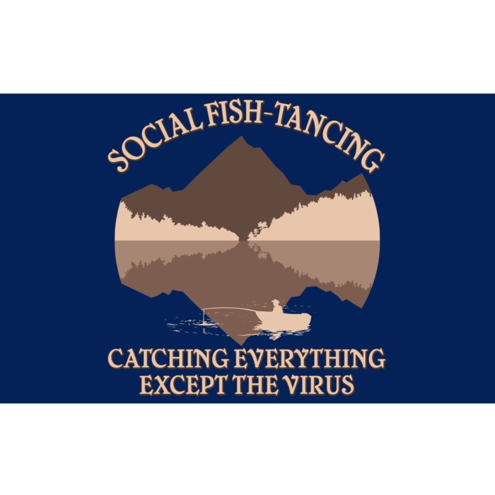 Social Fish-Tancing Funny Social Distancing Bumper Sticker