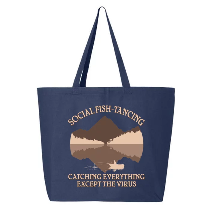 Social Fish-Tancing Funny Social Distancing 25L Jumbo Tote